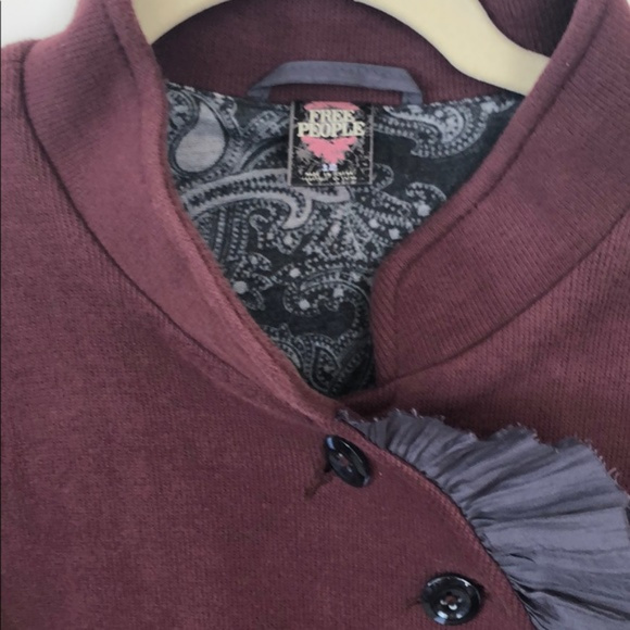 Free People Ruffle Peplum Jacket - Picture 3 of 5